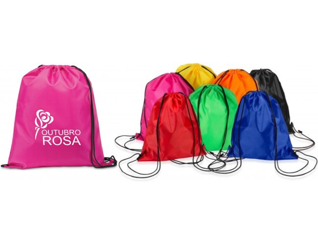 Mochila nylon tipo Saco - Modelo INF 2079