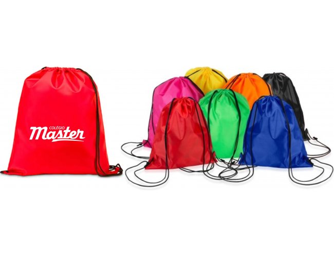 Mochila nylon tipo Saco - Modelo INF 2079