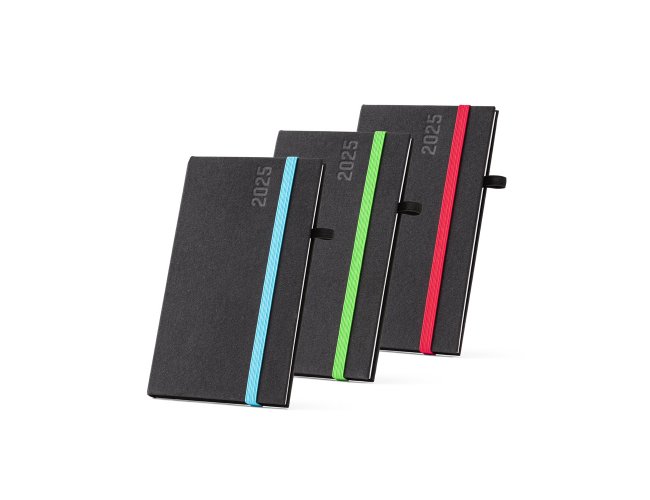 Agenda pocket em tecido polister Modelo INF 66083